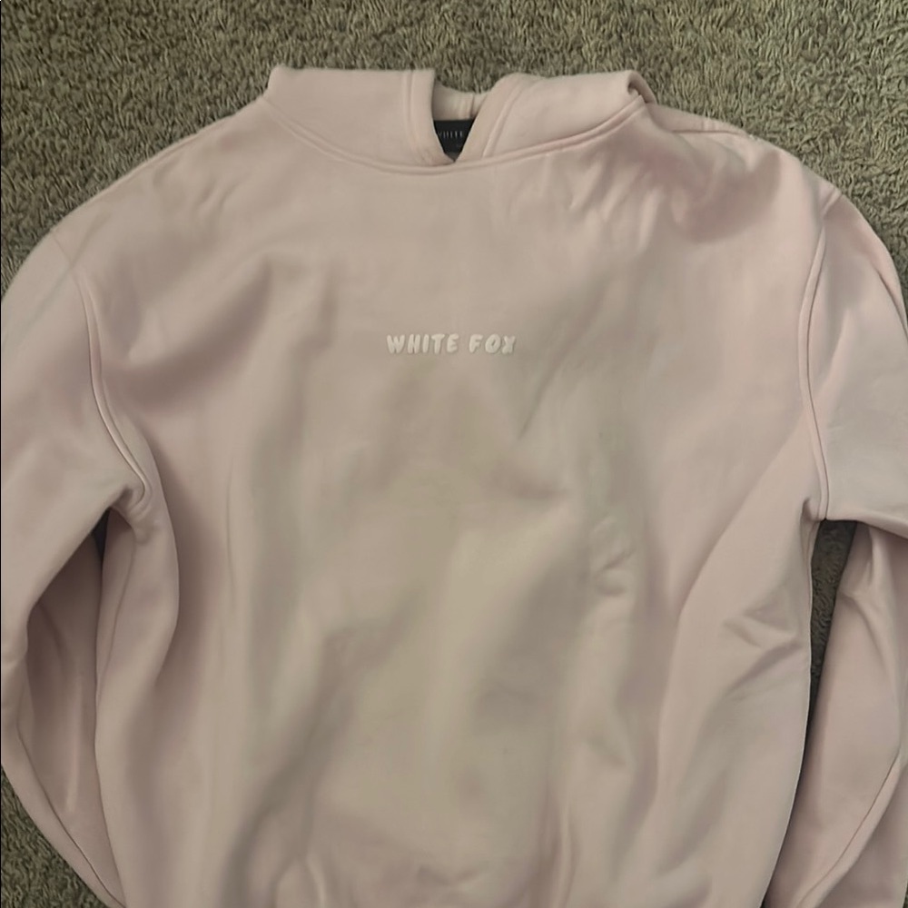 White Fox - Women's Pink Hoodie Leisure Vol 3